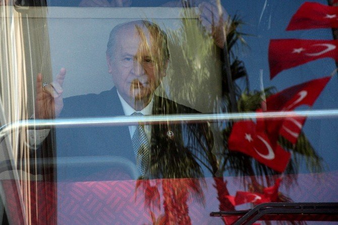 Mhp Lideri Bahçeli Adana’da