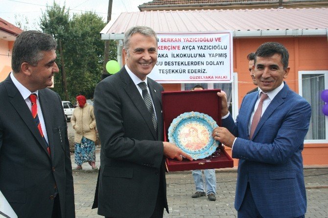 Beşiktaş Spor Kulübü Başkanı Orman, Zonguldak’ta Okul Açılışına Katıldı