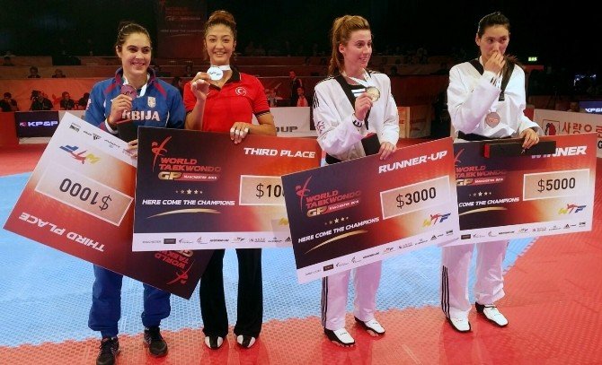 Milli Tekvandocu Nafia Kuş’tan Bronz Madalya