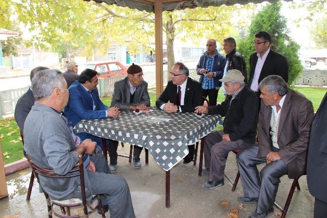 Kalaycı, İlçelerde Seçim Çalışmalarına Devam Ediyor