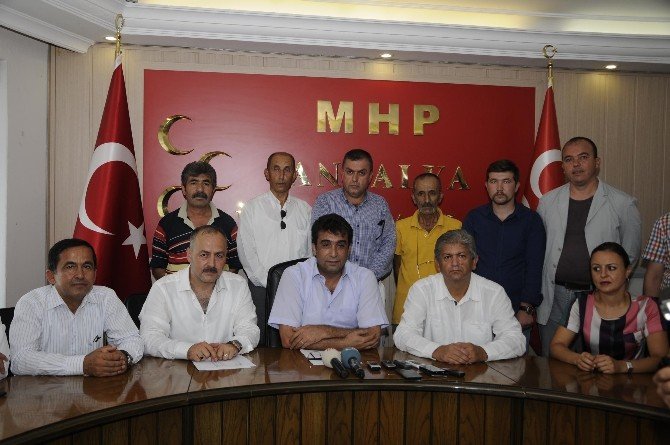 Mhp Antalya İl Teşkilatı Müziksiz Seçim Kampanyası Yürütecek