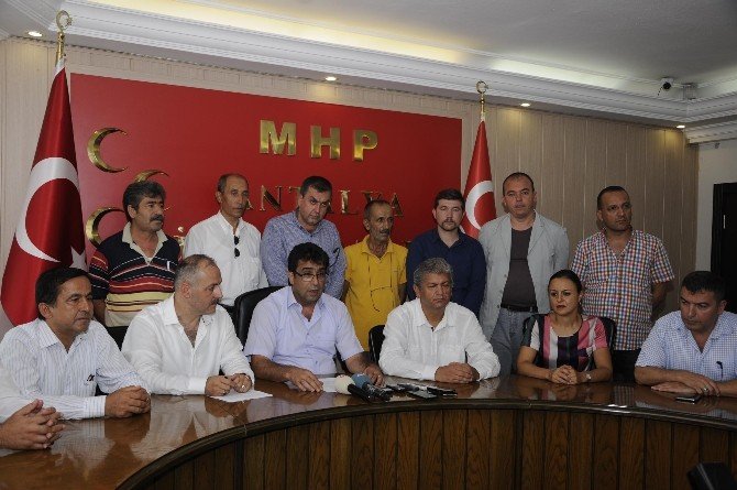 Mhp Antalya İl Teşkilatı Müziksiz Seçim Kampanyası Yürütecek