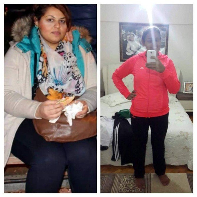 6 Ayda 57 Kilo Verdi, Abiye Hayaline Kavuştu...