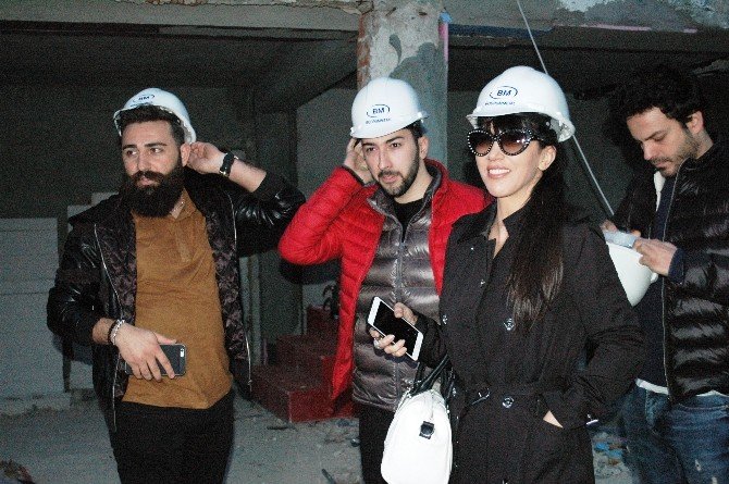 Hande Yener Baretini Taktı, İnşaata Girdi