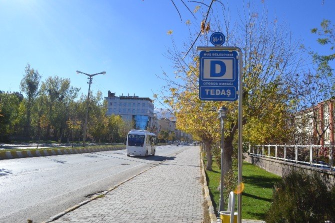 Muş’ta Otobüs Durak Yerleri Yenilendi