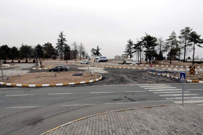 Hasan Emmi Türbesi Kavşağı’nda Yeni Düzenleme Yapıldı