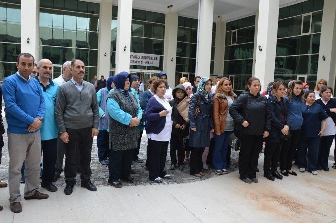 Niksar’da Sağlık Çalışanları ’Teröre’ Karşı Tek Yürek Oldu