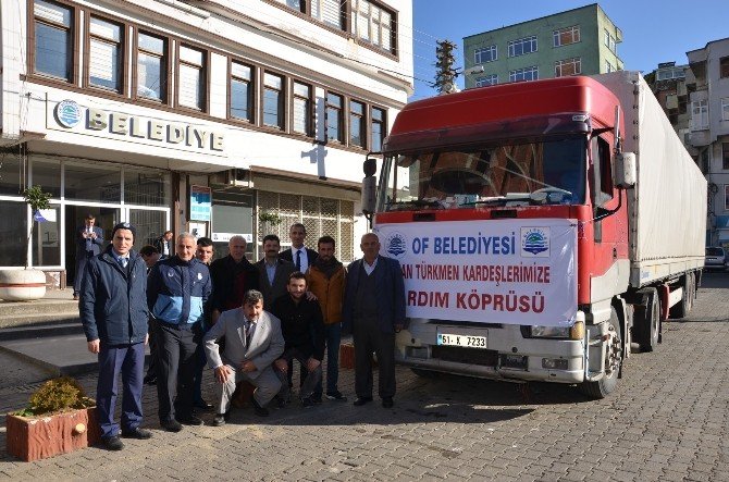 Of’tan Bayırbucak Türkmenleri’ne Yardım
