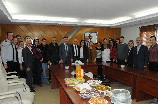 Başhekime Sürpriz Doğum Günü