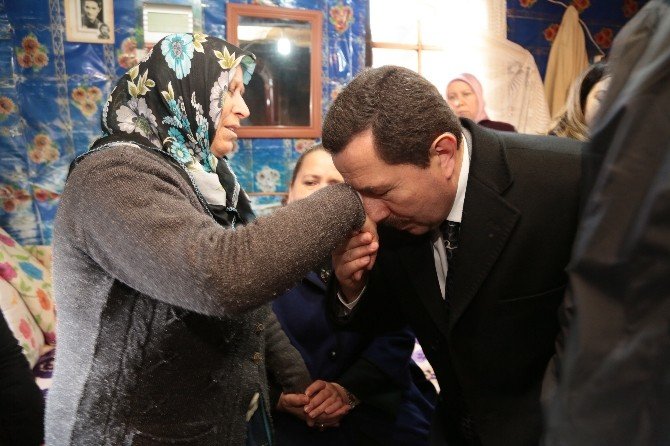 Şehit Ailesine Taziye Ziyareti