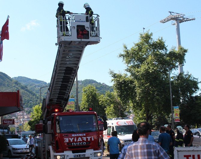 Ordu’da Yangın Paniği