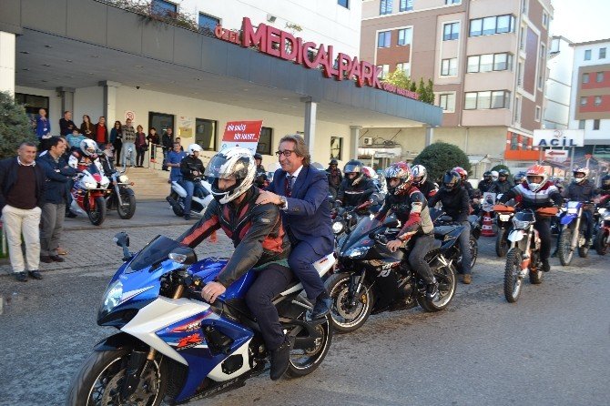 Motosikletçilerden Organ Bağışına Destek