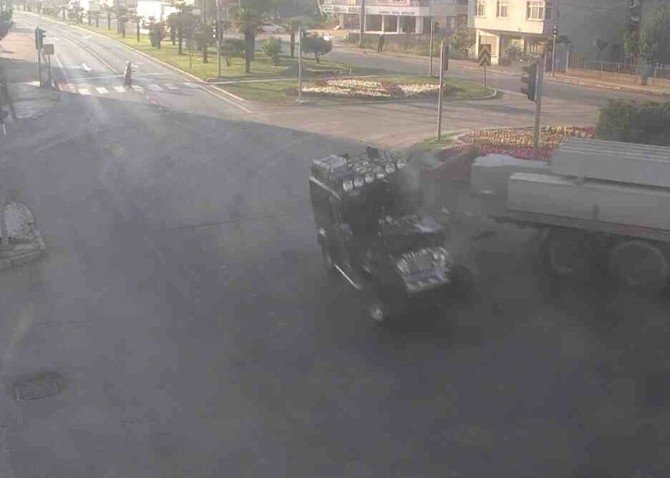 Ordu’da İlginç Trafik Kazaları
