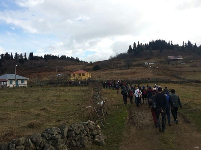 Ordulu Dağcılar Gerce’de Zirve Yaptı