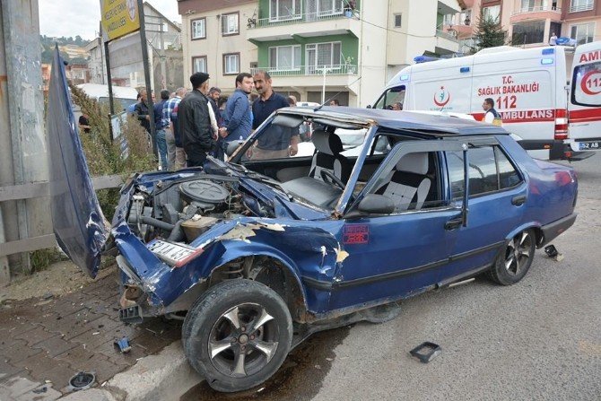 Fatsa’da Trafik Kazası: 2 Yaralı