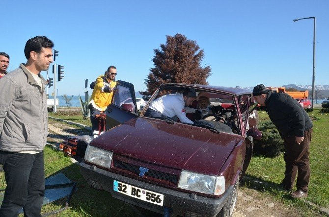 Fatsa’da Trafik Kazası: 3 Yaralı