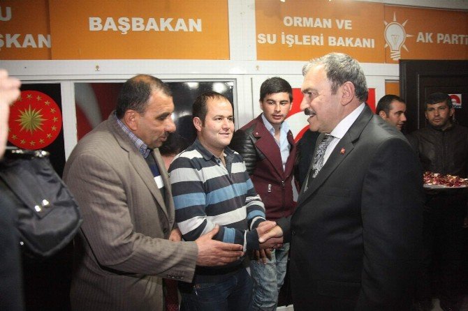 Orman Ve Su İşleri Bakanı Eroğlu Afyonkarahisar’da