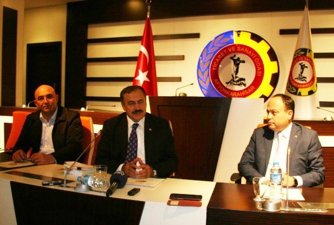 Bakan Eroğlu, Atso Meclis Üyeleri İle Bir Araya Geldi