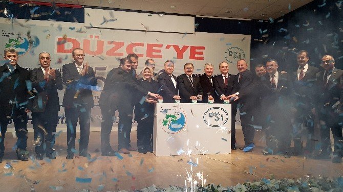 Bakan Eroğlu, Düzce’ye Müjdelerle Geldi