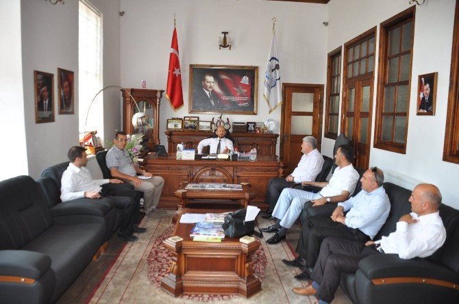 Oryantiring Federasyonu’ndan Başkan Özcan’a Ziyaret
