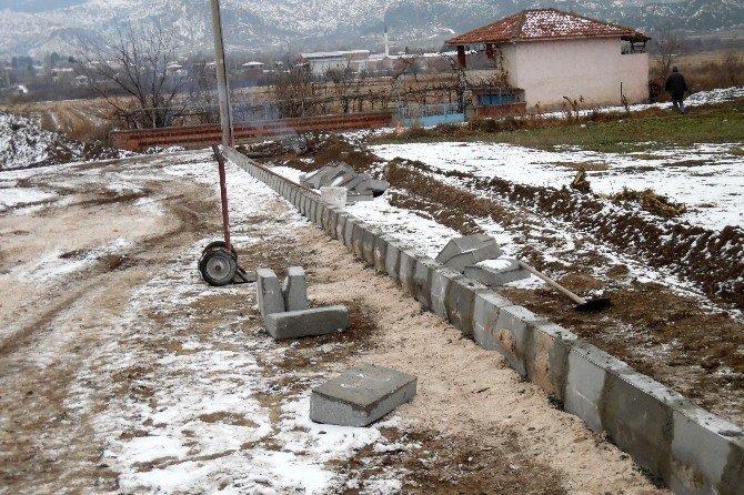 Osmancık’ta Parke Taşı Çalışmaları