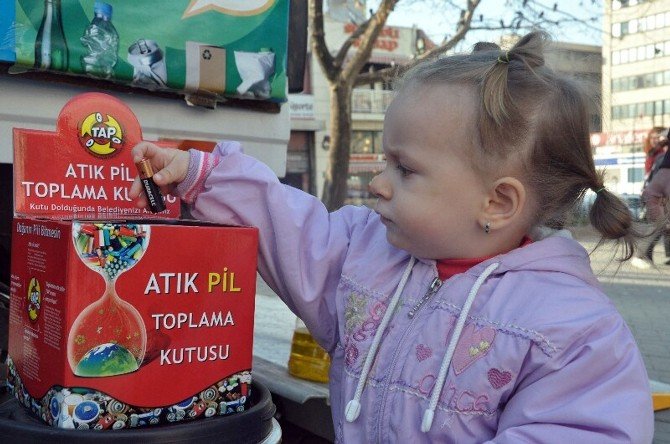 Bursa’da 38 Ton Atık Pil Toplandı