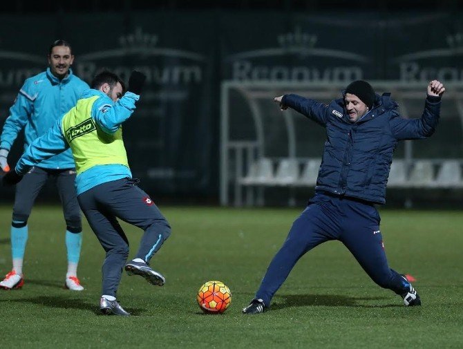 Osmanlıspor Çift Antrenman Yaptı