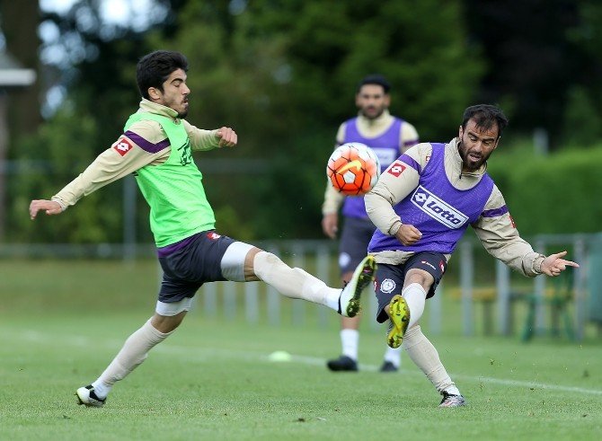 Webo Antrenmana Çıktı