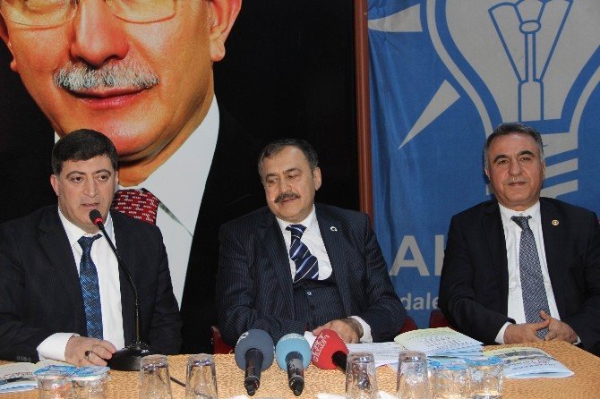 Bakan Eroğlu Ak Parti’yi Ziyaret Etti