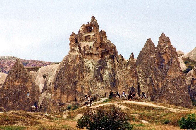 Kapadokya Bölgesini 7 Ayda 1 Milyon 515 Bin Turist Gezdi