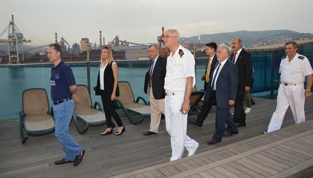 Piri Reis Üniversitesi Gemisi Ereğli’ye Geldi