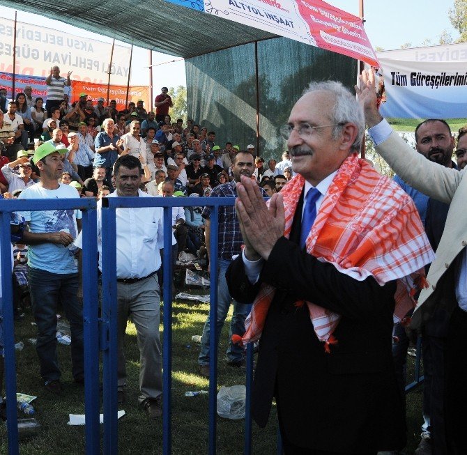 Chp Lideri Kılıçdaroğlu Er Meydanında