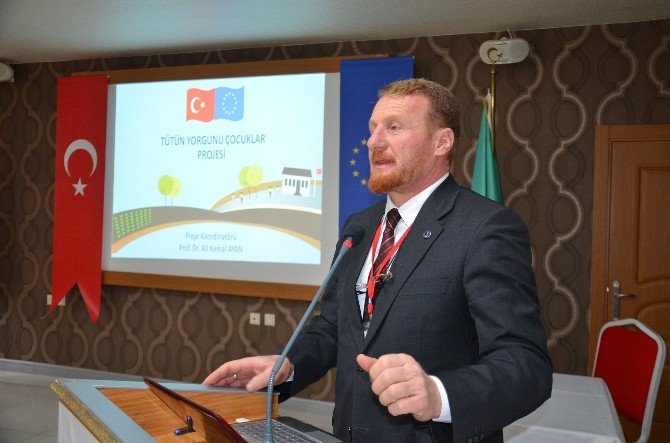 Tütün Yorgunu Çocuklar Projesi Başladı