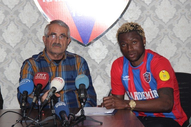 Kongolu Forvet Kabananga Karabükspor’a İmza Attı