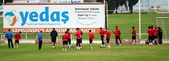 Samsunspor Yine Basına Kapalı Çalıştı