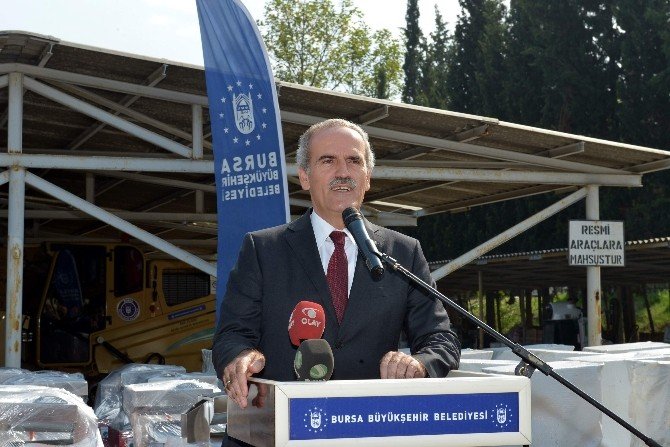 Bursa’da Kırsal Kesime Destek Sürüyor