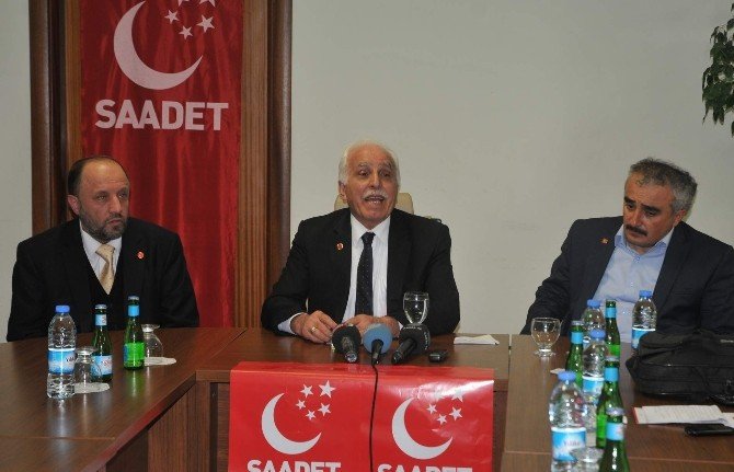Saadet Partisi Genel Başkanı Kamalak Afyonkarahisar’da