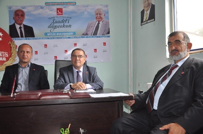 Saadet Partisi Genel Başkan Yardımcısı İriş Bitlis’te
