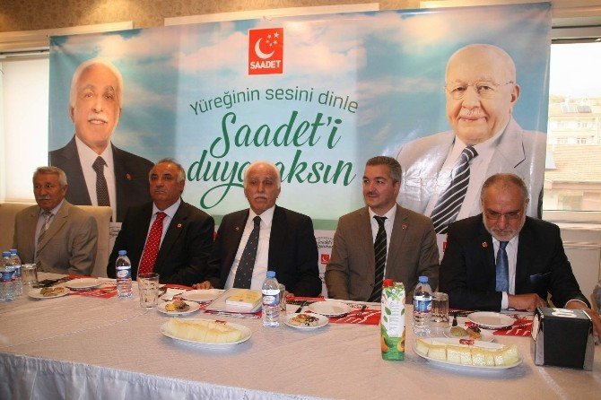 Saadet Partisi Genel Başkanı Kamalak Yozgat’ta