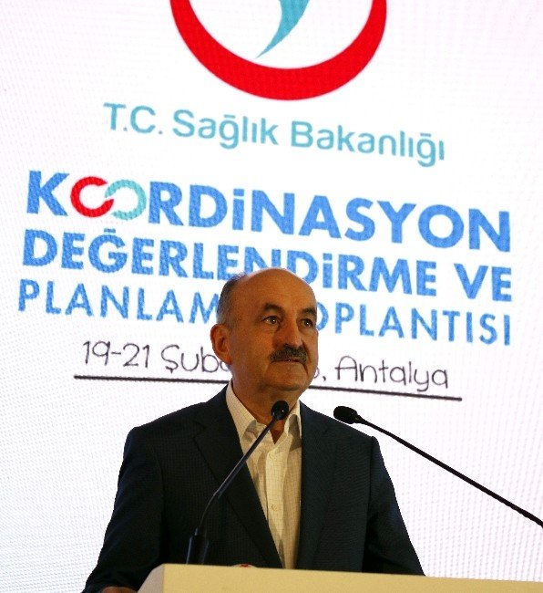 Sağlık Bakanı Mehmet Müezzinoğlu :