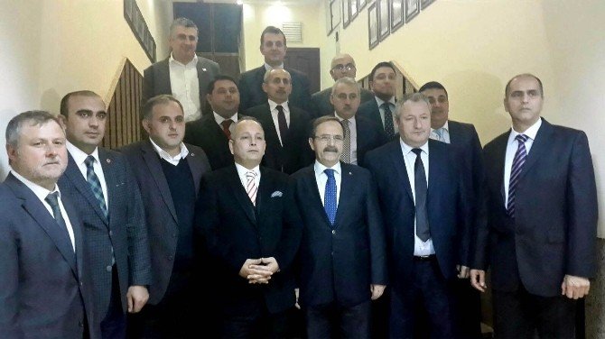 Samkon Ve Sadef, Başkan Şahin’i Ziyaret Etti