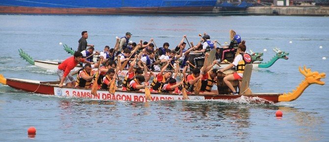 Samsun’da Dragon Bot Yarışları Heyecanı