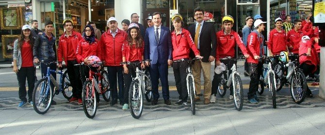 Önce Diyabet Yürüyüşü, Sonra Bisiklet Dağıtımı