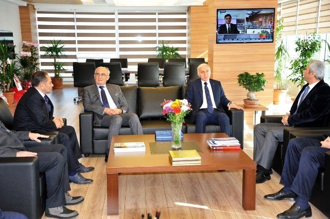 Vali Ve Başkandan Kgm Bölge Müdürü Keskin’e Ziyaret