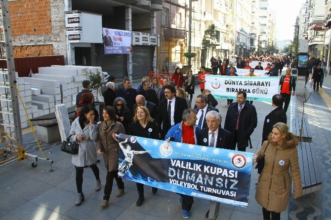 Samsun’da “Sigarayı Bırakma” Yürüyüşü