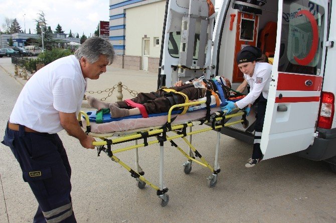Samsun’da Kaza: 1 Yaralı