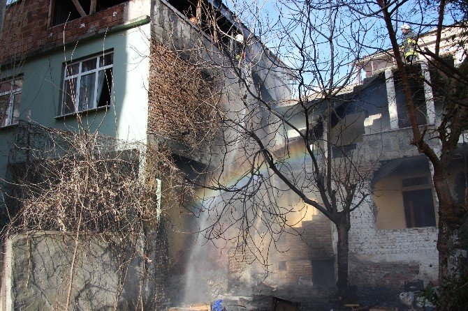Samsun’da Yangın Paniği