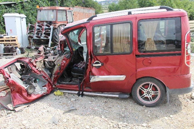 Samsun’da Trafik Kazası: 2 Yaralı