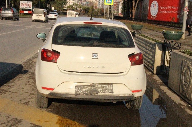 Samsun’da Trafik Kazası: 1 Yaralı
