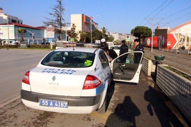 Samsun’da Trafik Kazası: 1 Yaralı